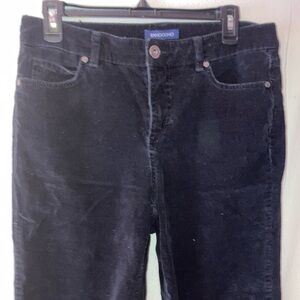 Bandolino Black Corduroy Pants